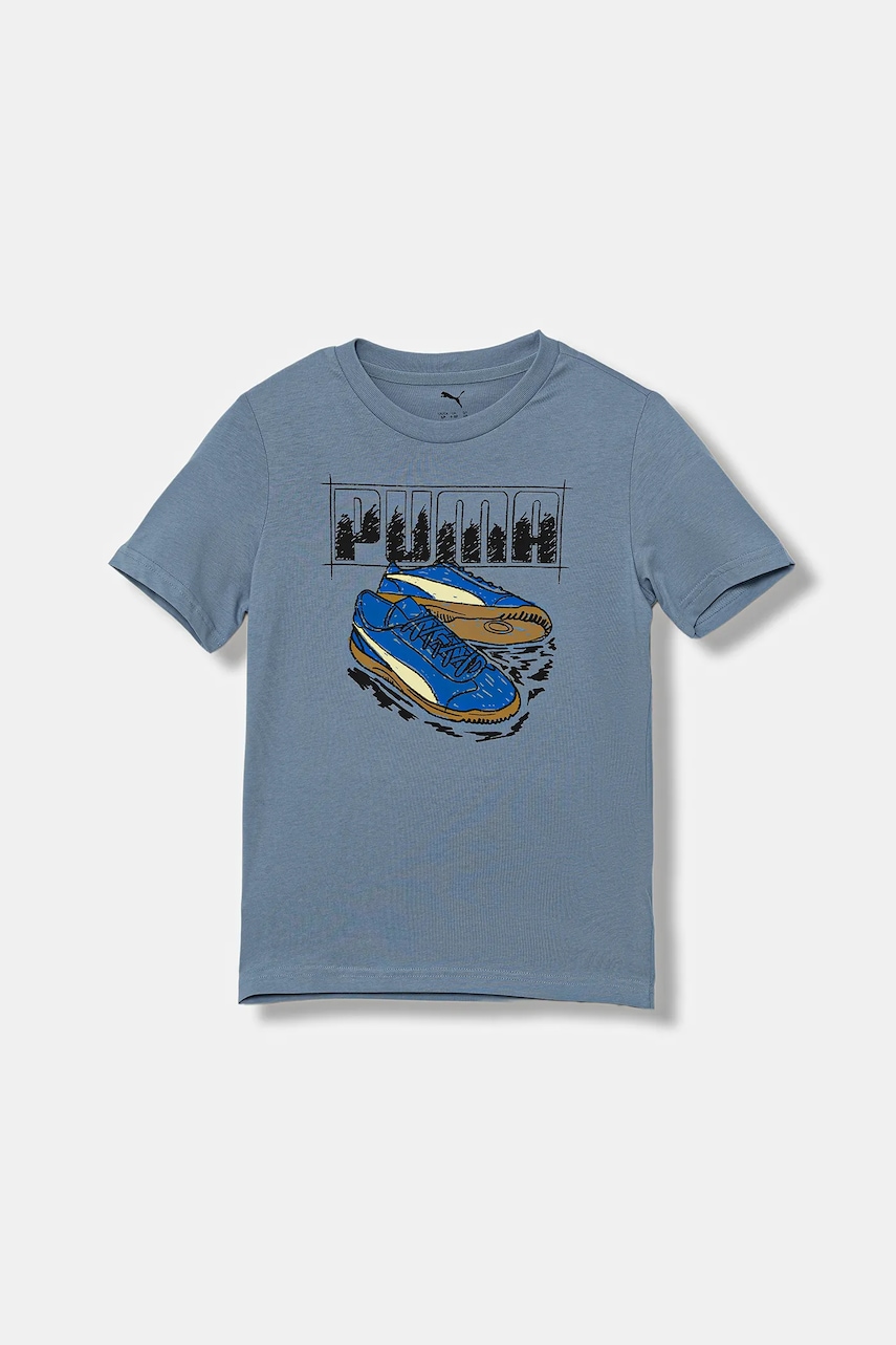Puma tricou de bumbac pentru copii GRAPHIC Sneaker Tee B cu imprimeu, 689939