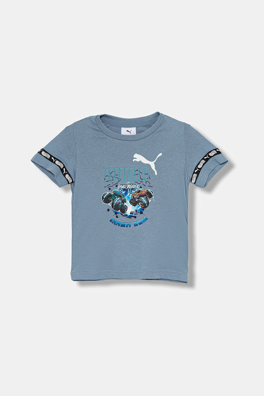 Puma tricou de bumbac pentru copii PUMA X HOT WHEELS Graphic Tee cu imprimeu, 632395