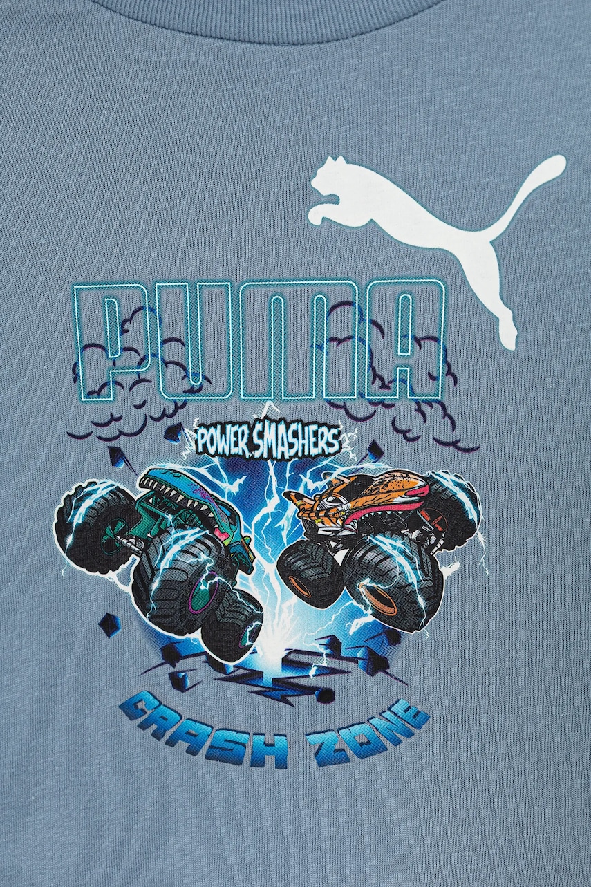 Dětské bavlněné tričko Puma PUMA X HOT WHEELS Graphic Tee (obrázek 3)