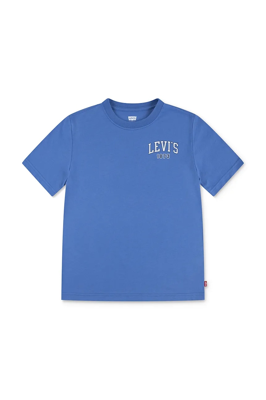 Levně Dětské tričko Levi's ALWAYS ORIGINAL TEE modrá barva, 9EN858