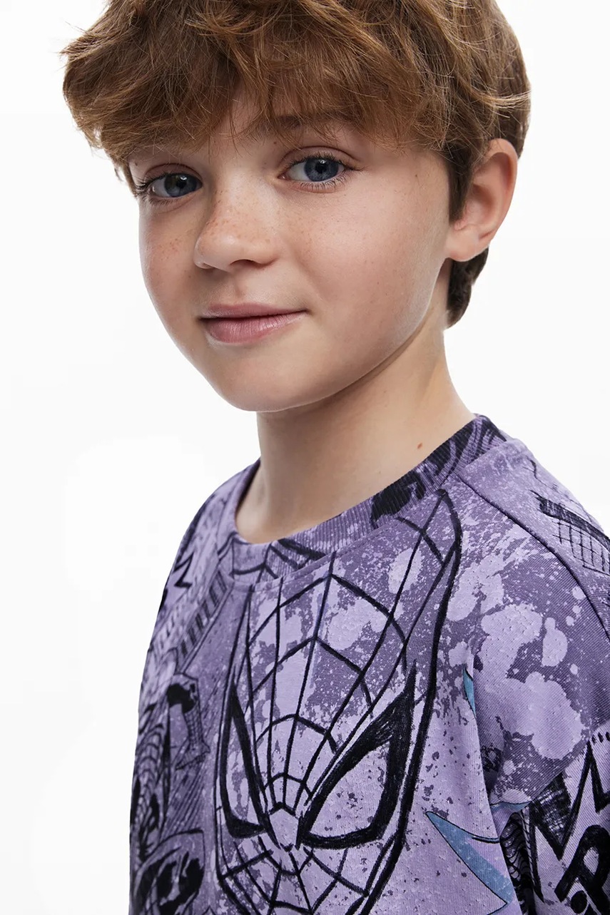 Dětské bavlněné tričko Desigual (obrázek 6)