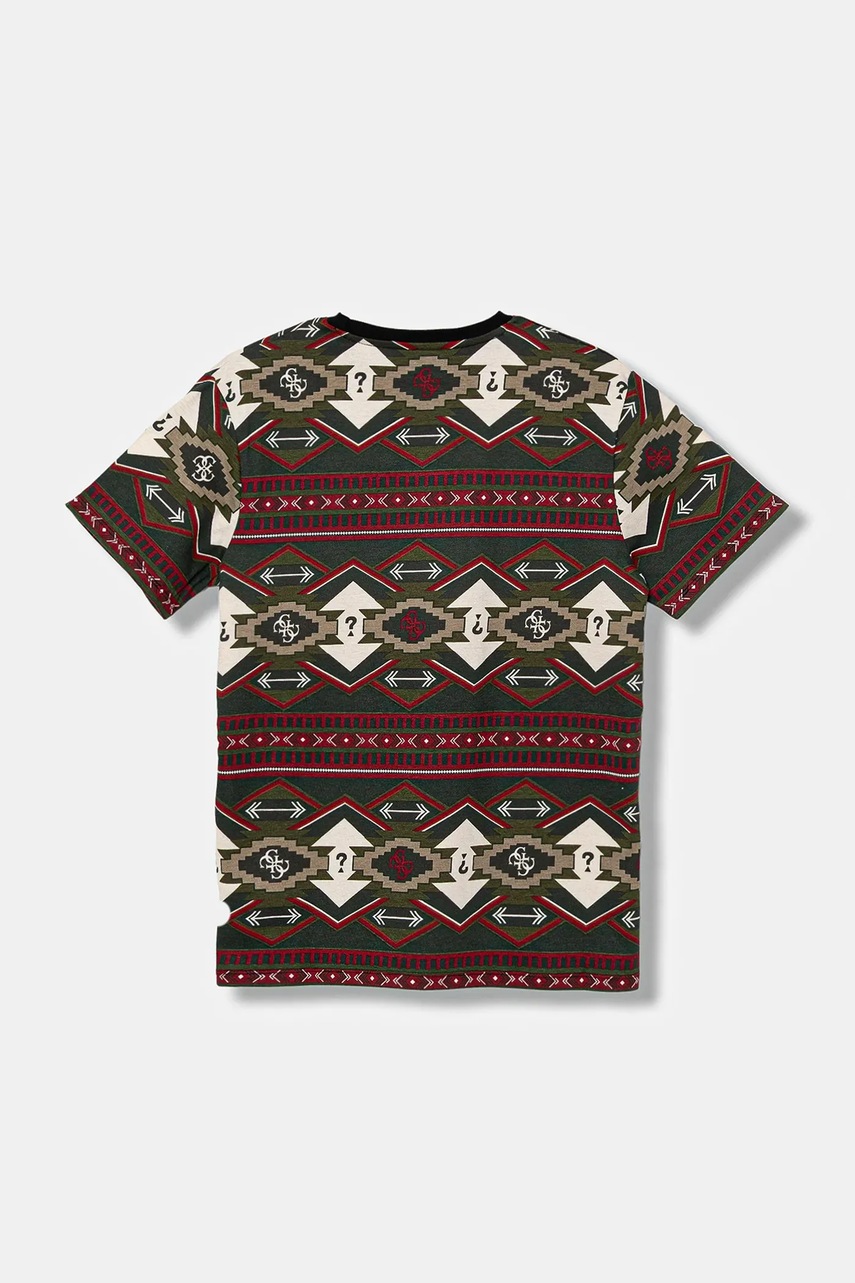Детская хлопковая футболка Guess узор L5BI07 I3Z14 Детская хлопковая футболка Guess узор L5BI07 I3Z14