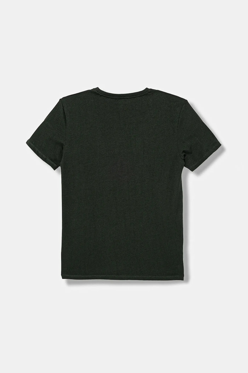 Детская хлопковая футболка Guess цвет зелёный с принтом L5BI20 I3Z14 Детская хлопковая футболка Guess цвет зелёный с принтом L5BI20 I3Z14