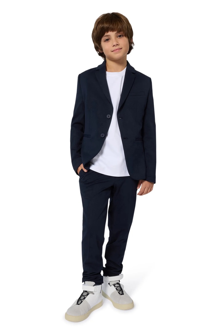 BOSS tricou de bumbac pentru copii culoarea alb, uni, J52377