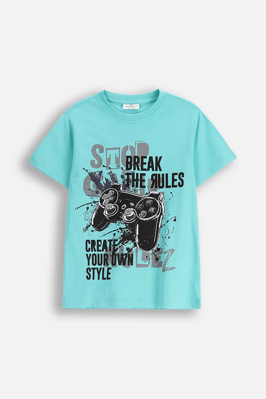 Coccodrillo tricou de bumbac pentru copii cu imprimeu, EVERYDAY BOY A