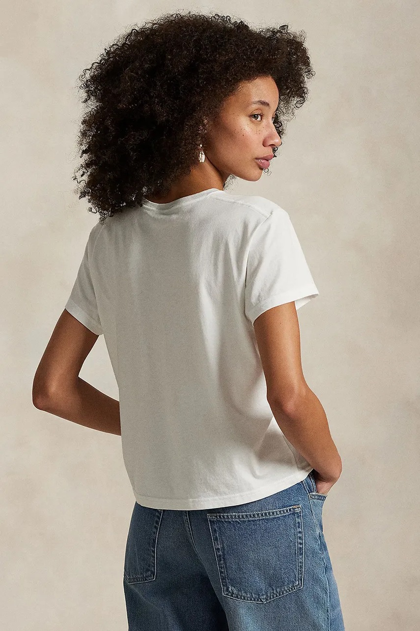 Футболка Polo Ralph Lauren цвет белый 211967102