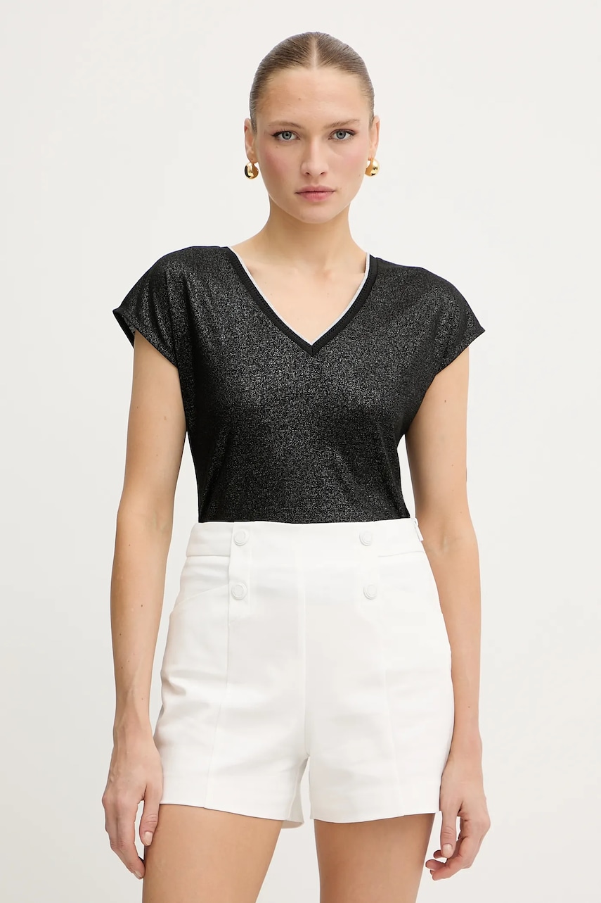 Morgan tricou culoarea negru, DAGA