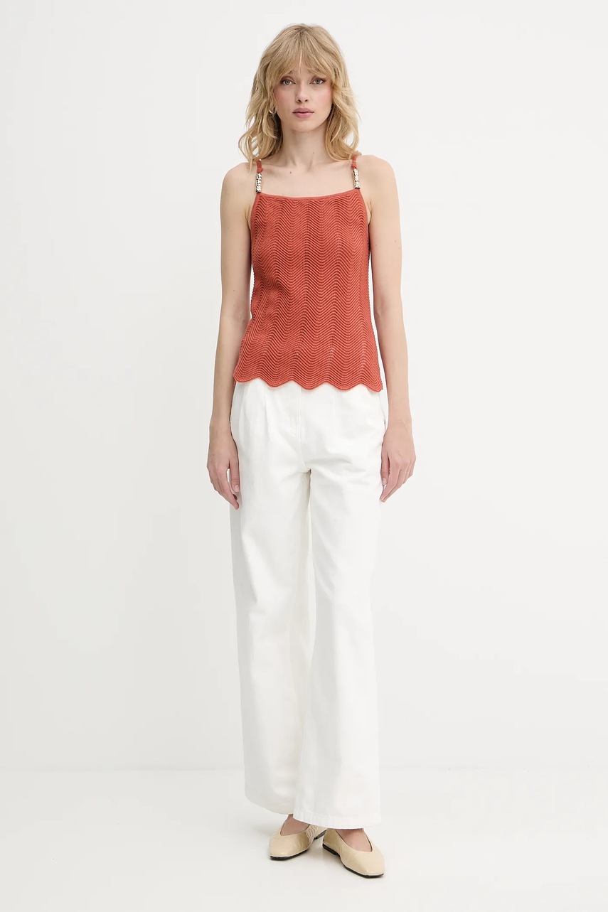 Топ Morgan цвет оранжевый MOLOVIC