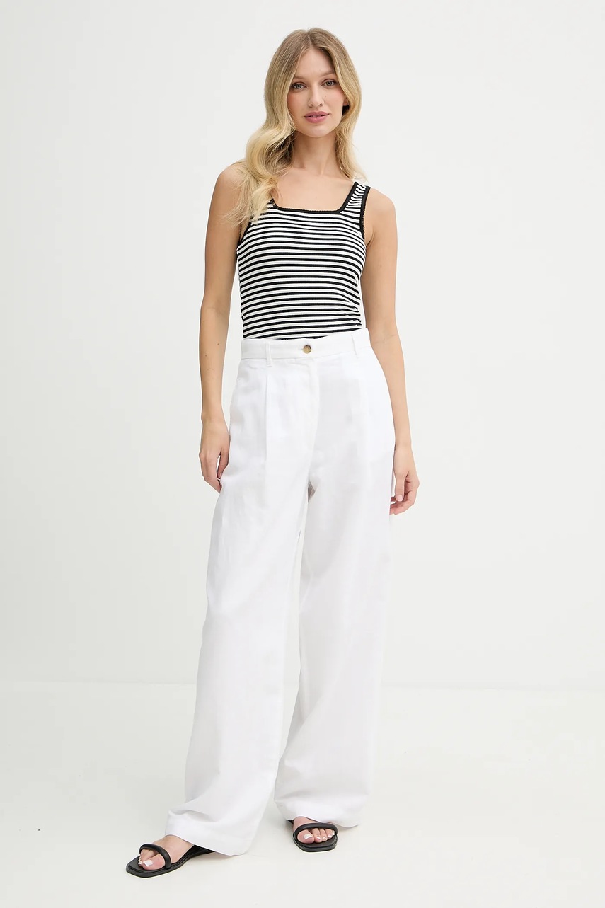 Топ Tommy Hilfiger цвет чёрный WW0WW45444