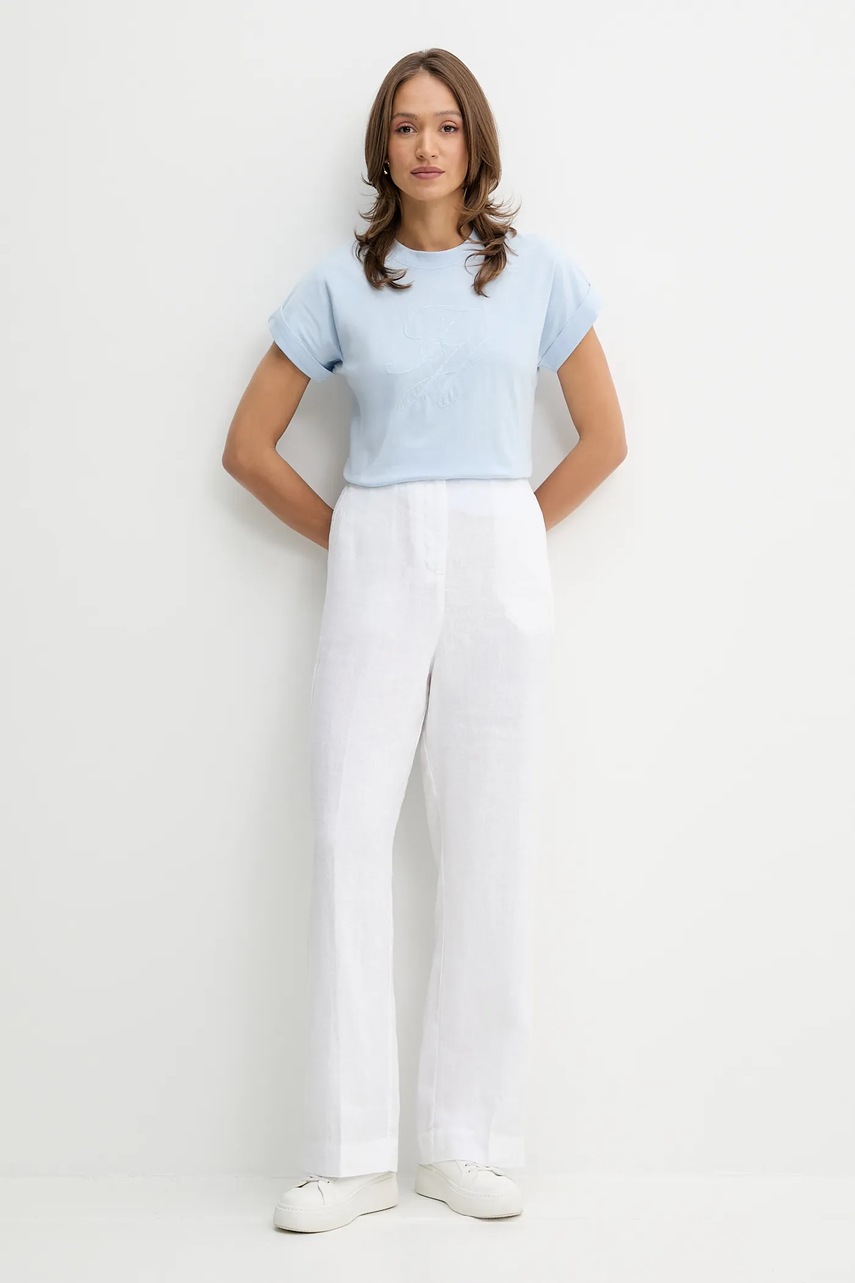 Хлопковая футболка Tommy Hilfiger WW0WW47157