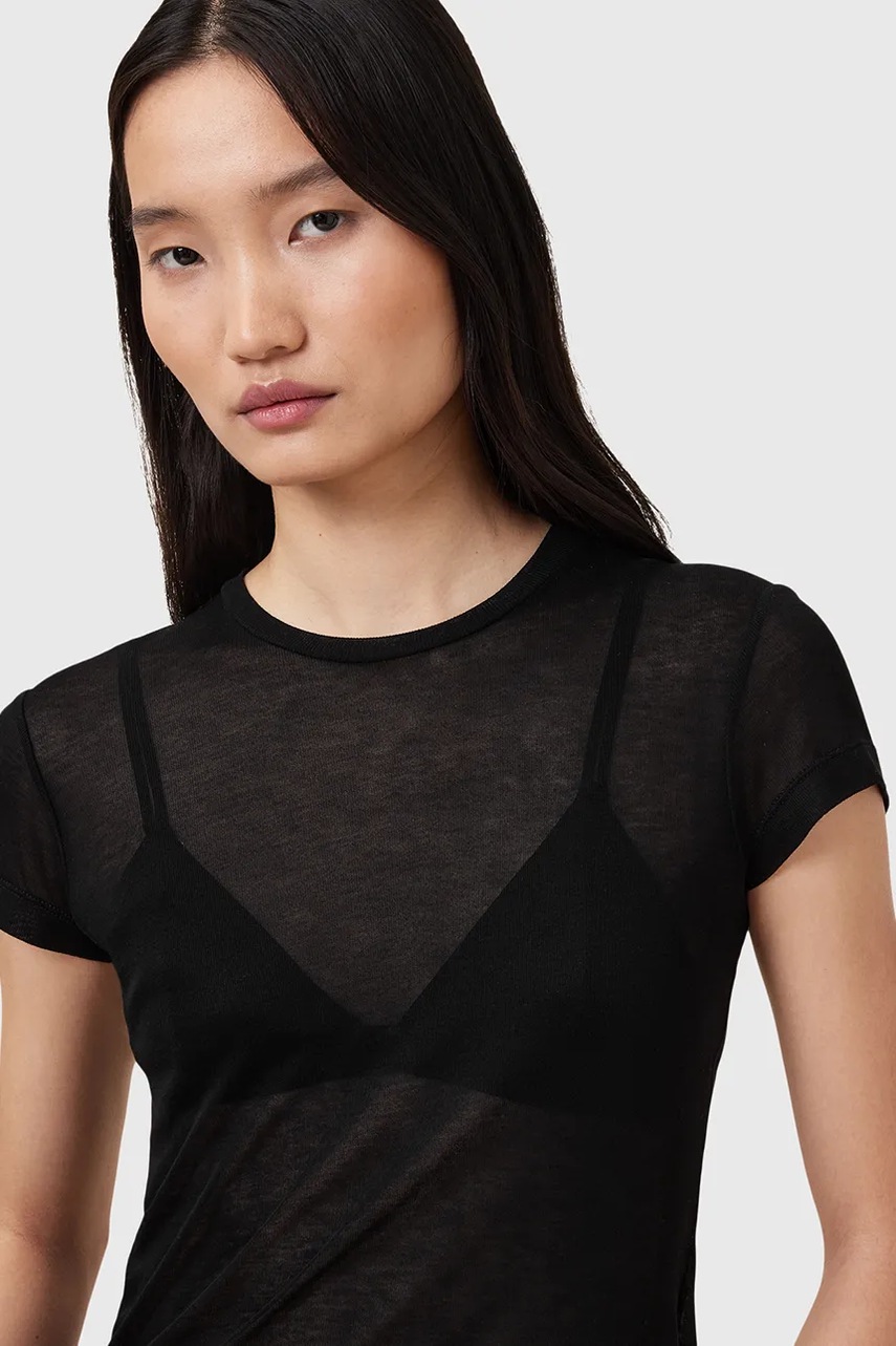 Футболка AllSaints JUNE цвет чёрный W182JC