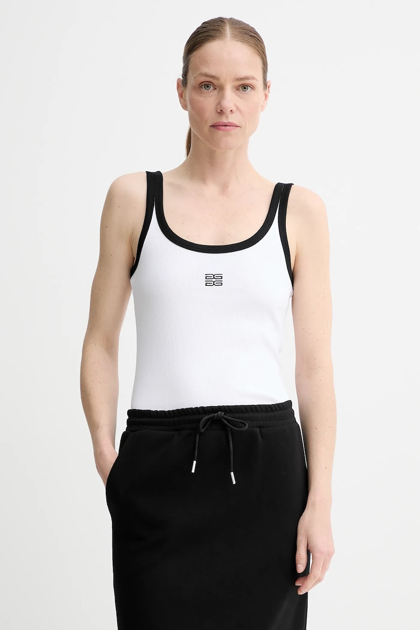 Gestuz top culoarea alb, 10910268