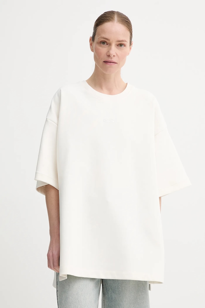 Gestuz tricou culoarea bej, 10910316
