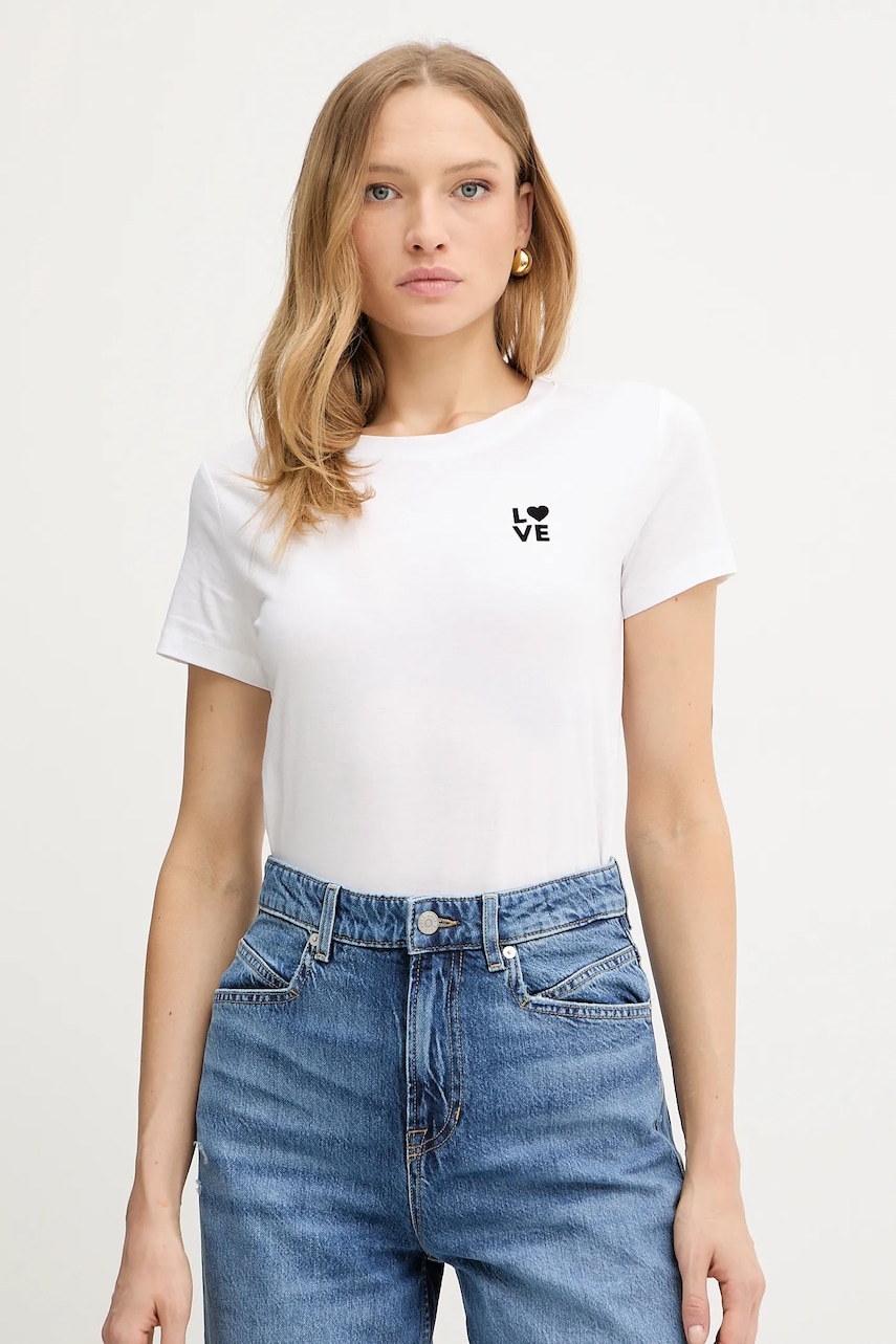 BOSS Orange tricou din bumbac C_Esogo_3