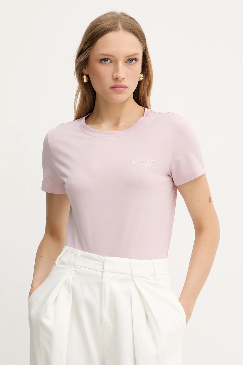 BOSS Orange tricou din bumbac 50545288