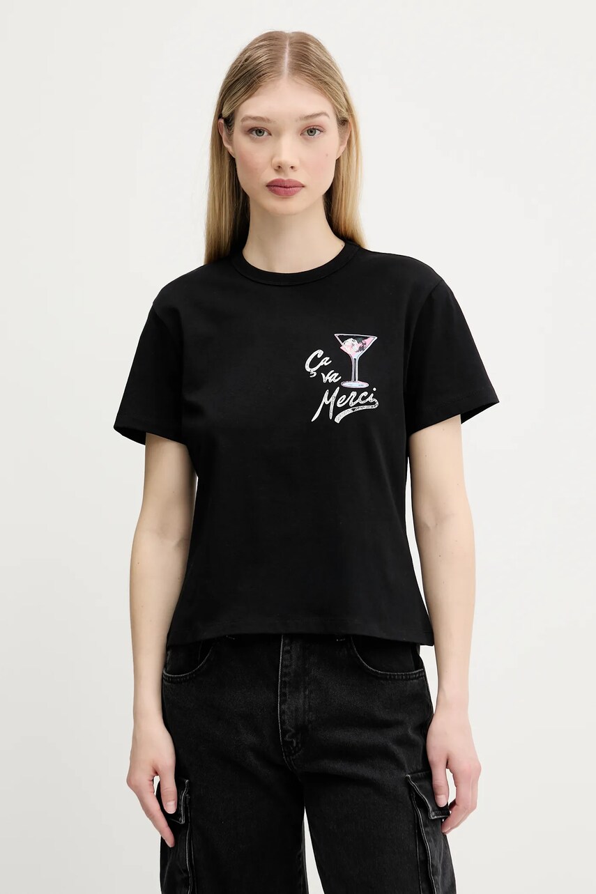 HUGO tricou din bumbac culoarea negru, 50544897
