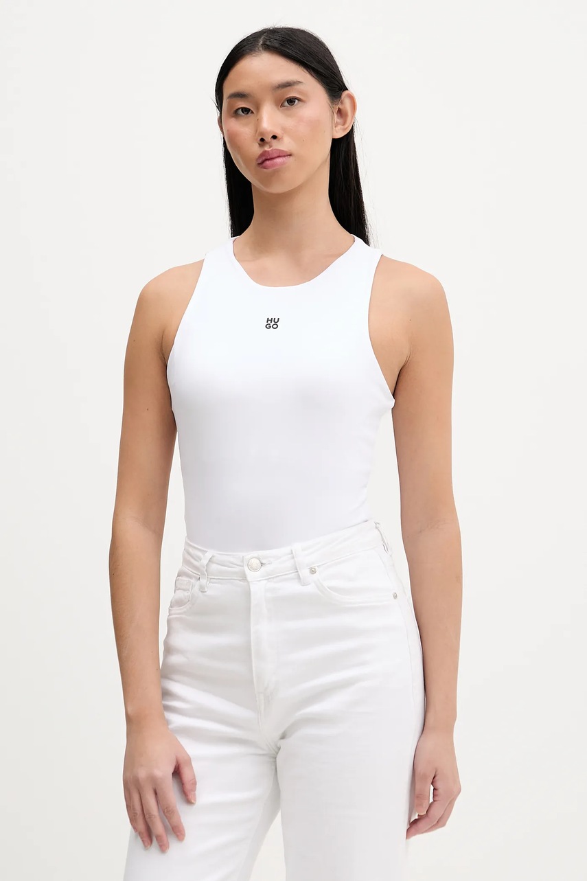 HUGO body Dasiel culoarea bej, 50545196