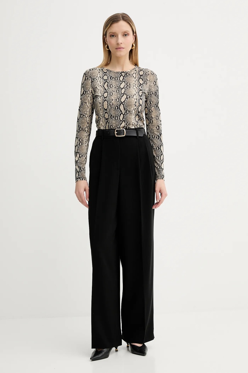 Лонгслив MICHAEL Michael Kors цвет бежевый MT551STHMC