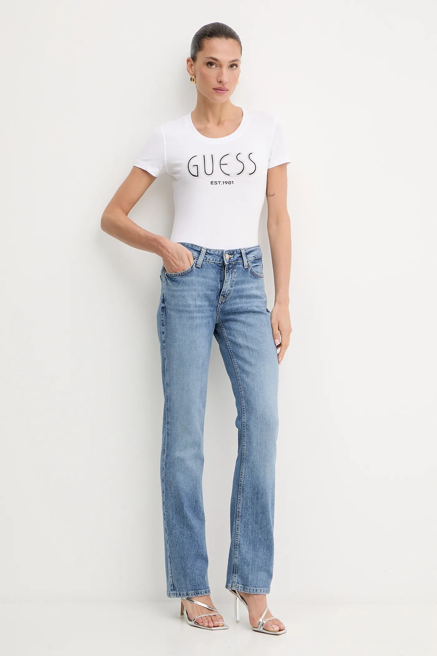 Футболка Guess цвет белый W5YI05 J1314