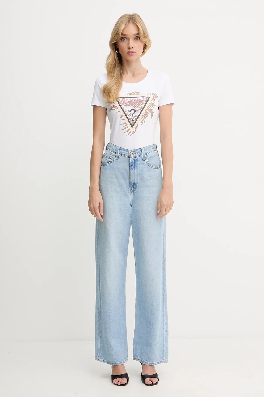 Футболка Guess цвет белый W5YI13 J1314