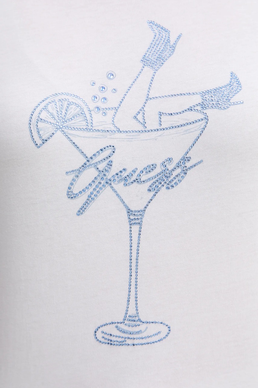 Bavlněné tričko Guess TINI (obrázek 5)