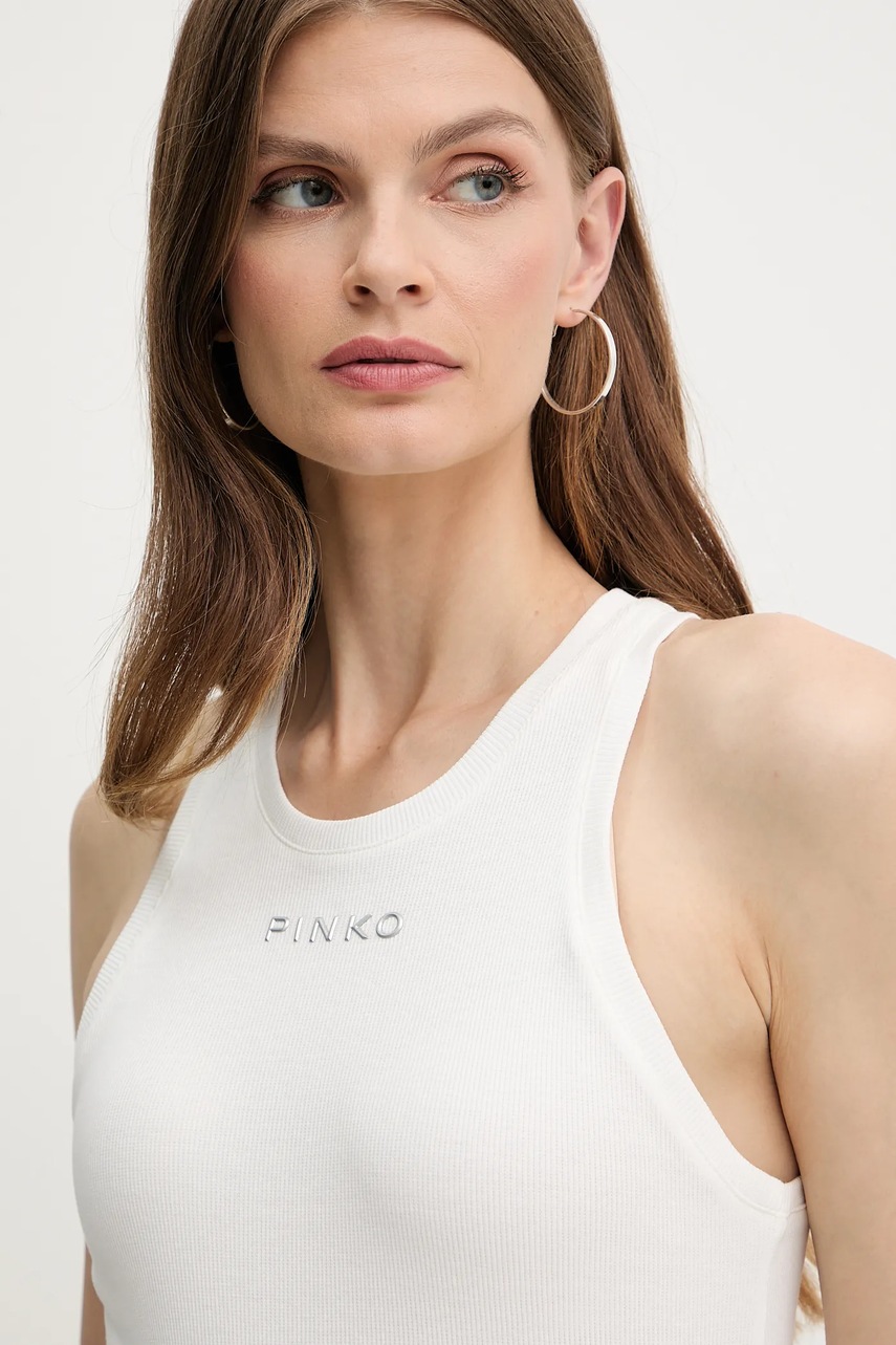 Top Pinko χρώμα: άσπρο, 100822 A2RC φωτογραφία