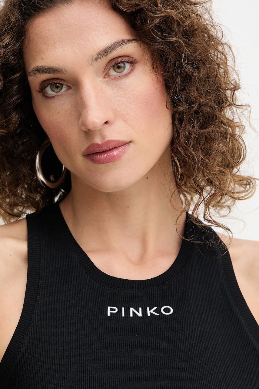 Top Pinko χρώμα: μαύρο, 100822 A2RC φωτογραφία