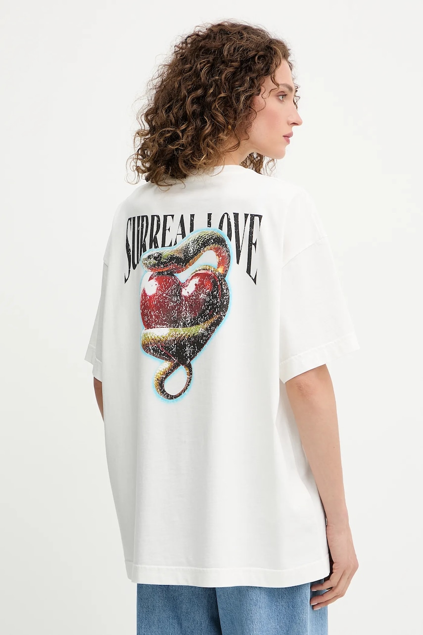 Βαμβακερό μπλουζάκι Pinko