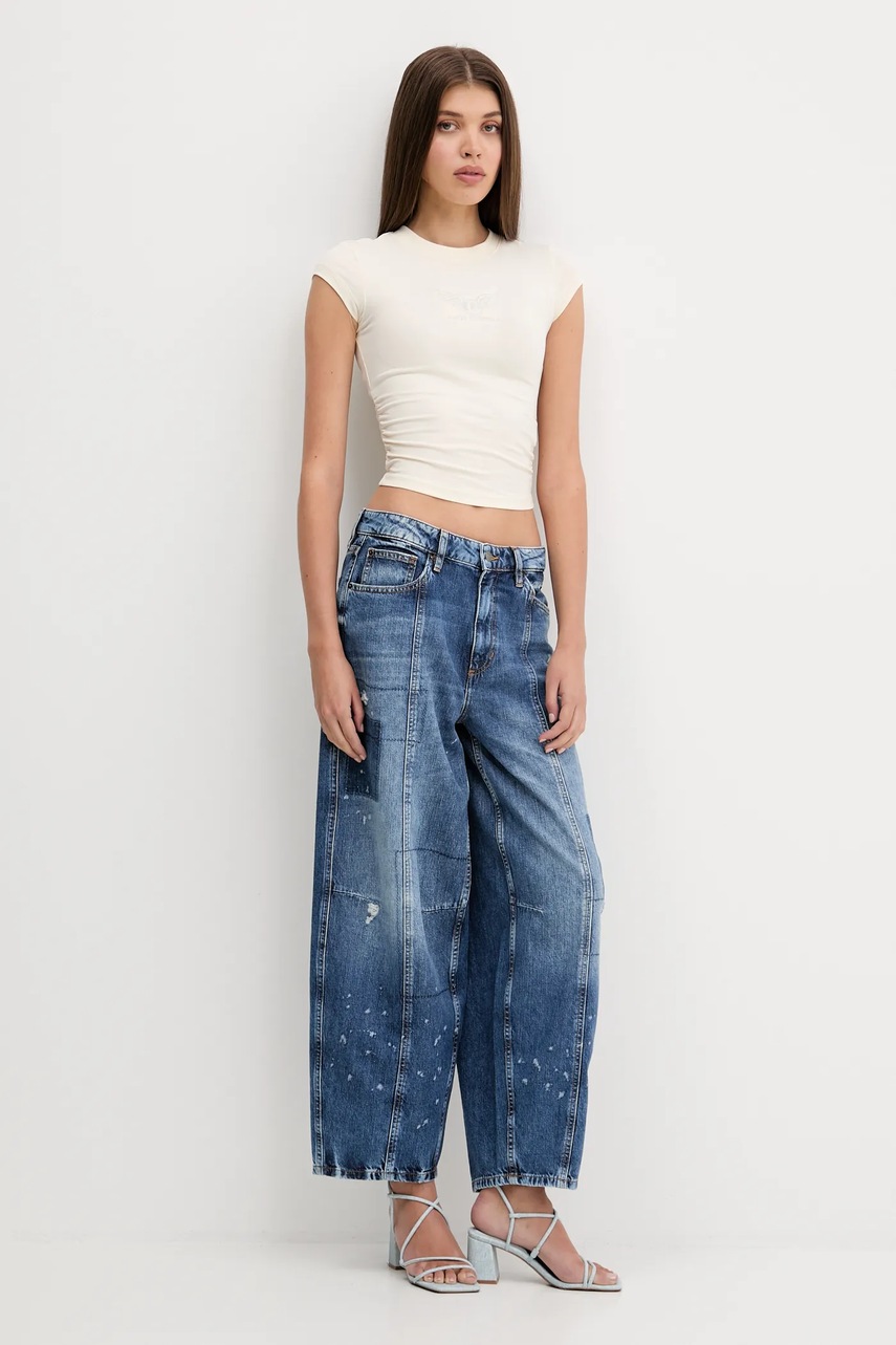 Футболка Guess Originals VINTAGE цвет бежевый W5YI43 J1314