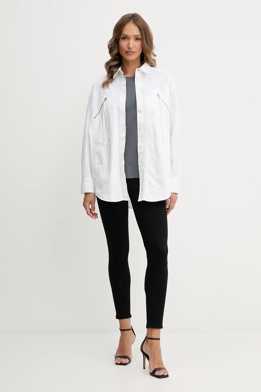 Хлопковая футболка Armani Exchange цвет серый XW001356 AF10356