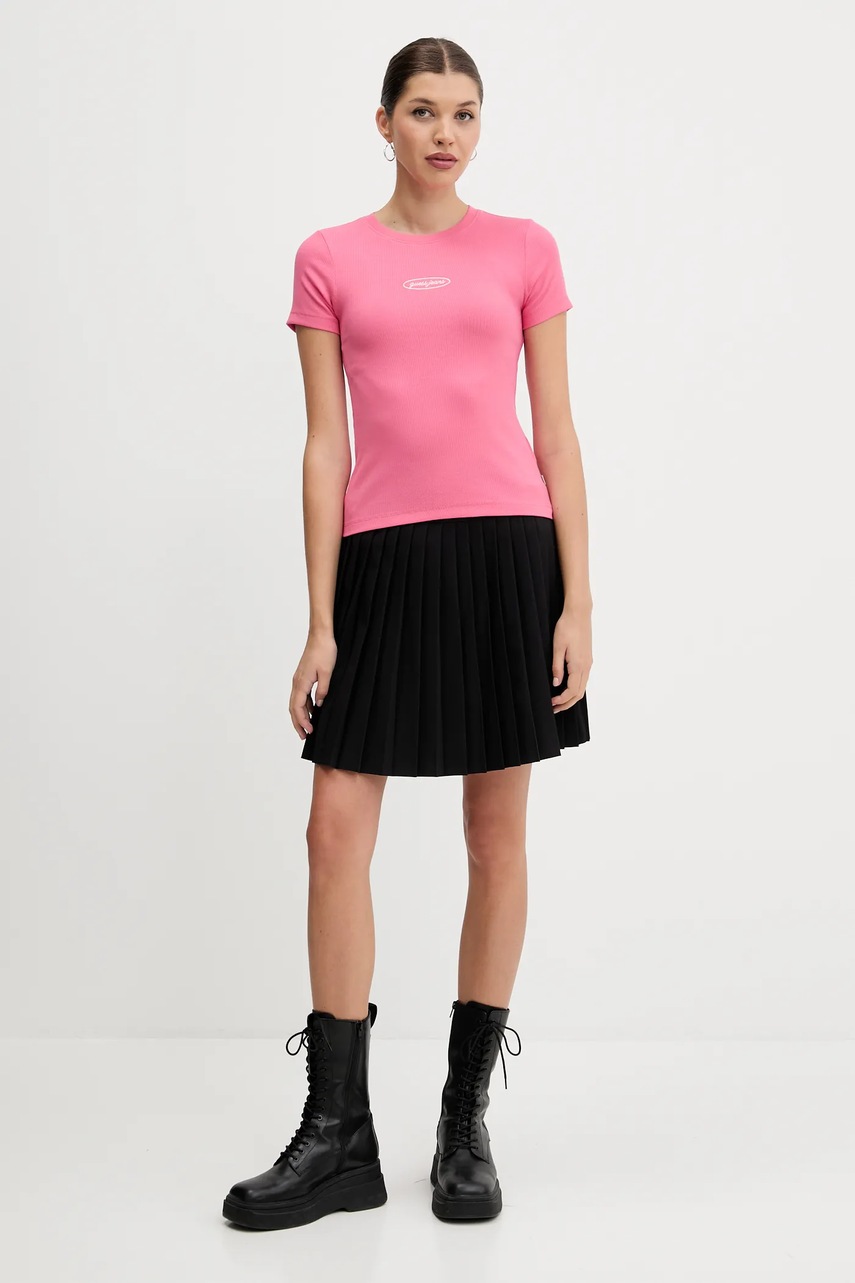 Футболка Guess Jeans цвет розовый W5YP37 KA0H1