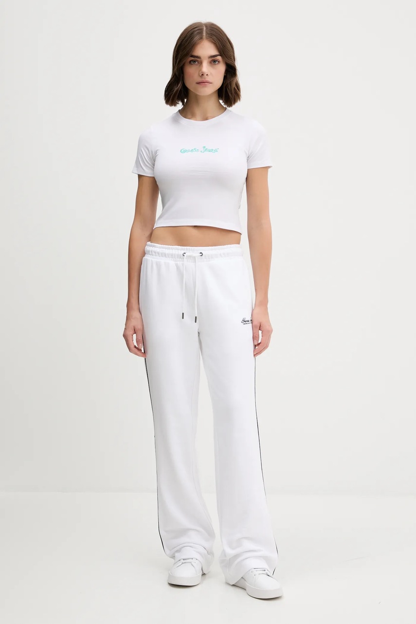 Футболка Guess Jeans цвет белый W5YI24 J1314