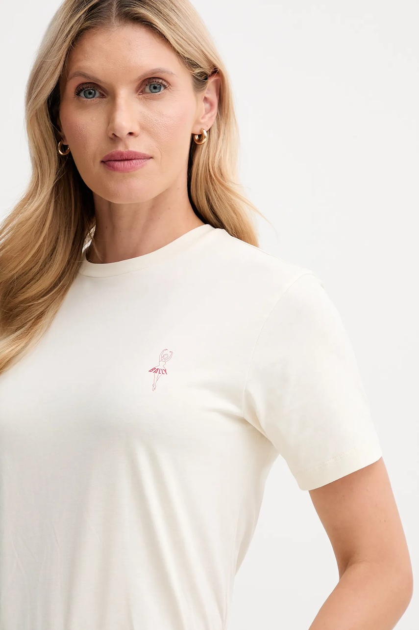 Βαμβακερό μπλουζάκι Bally φωτογραφία