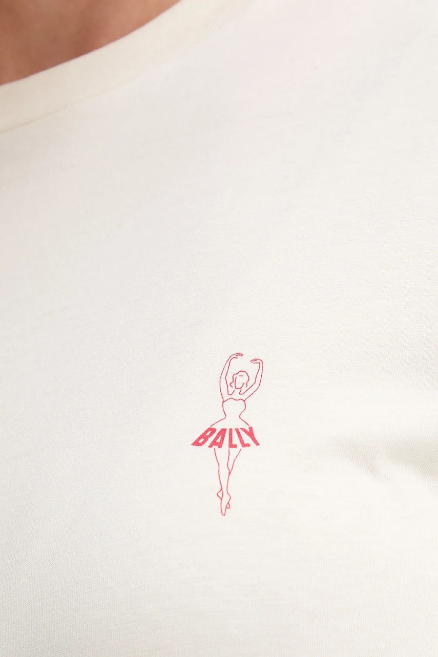 Βαμβακερό μπλουζάκι Bally φωτογραφία