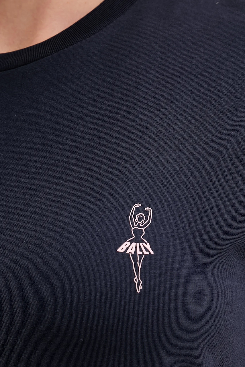 Βαμβακερό μπλουζάκι Bally φωτογραφία