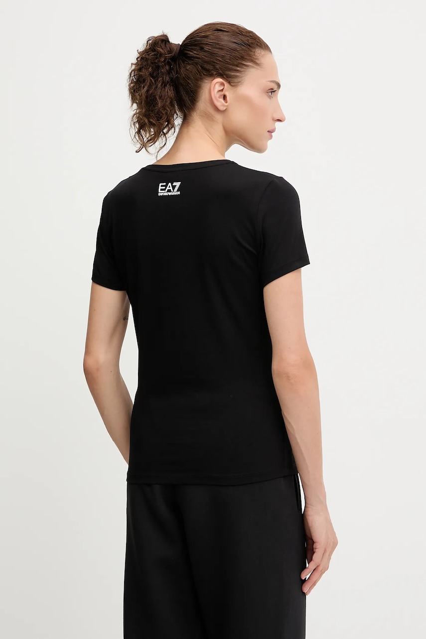 Футболка EA7 Emporio Armani цвет чёрный AF12115.7W000798 Футболка EA7 Emporio Armani цвет чёрный AF12115.7W000798