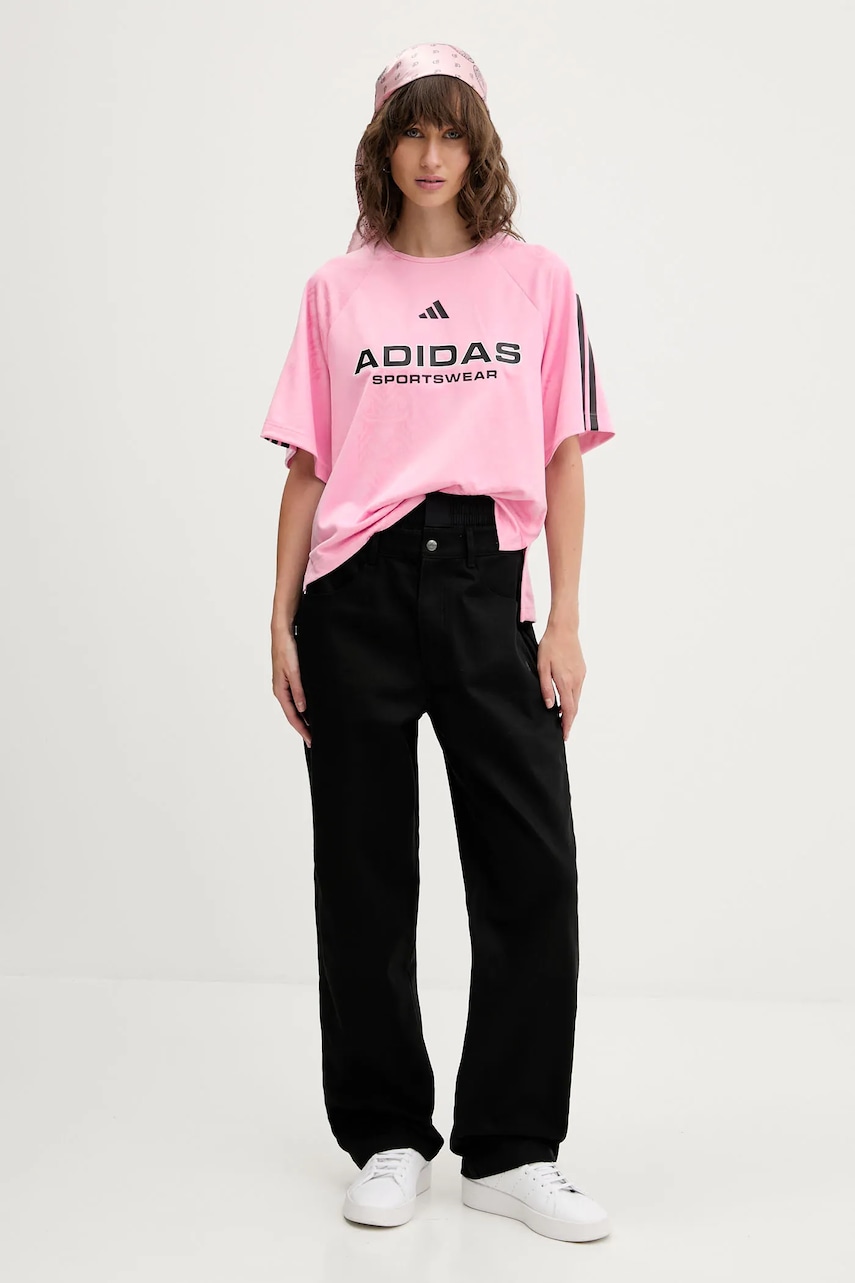 Футболка adidas Tiro цвет розовый JL9213 Футболка adidas Tiro цвет розовый JL9213