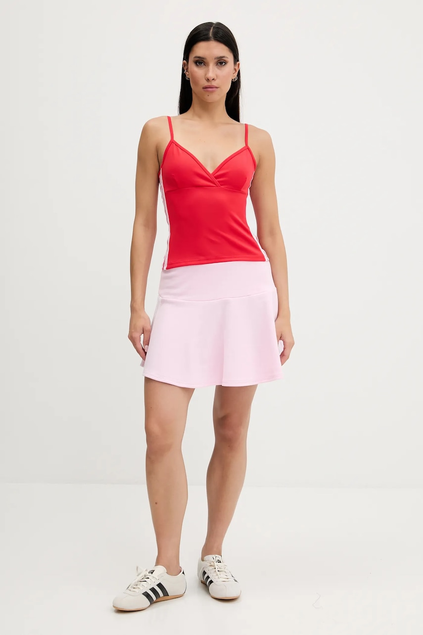Топ adidas Coquette цвет красный JM1910 Топ adidas Coquette цвет красный JM1910