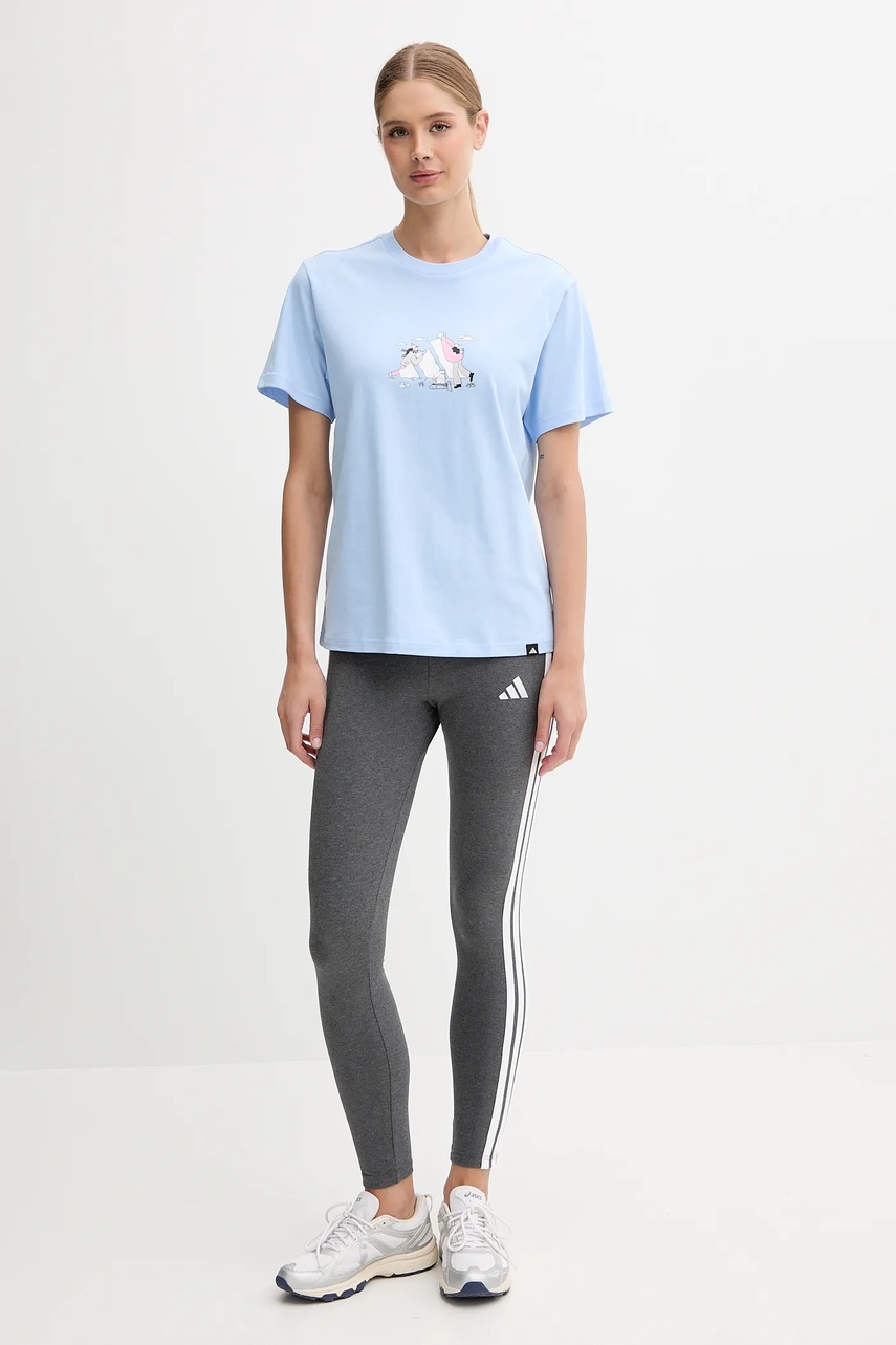 Хлопковая футболка adidas Doodle Hunt JM4383 Хлопковая футболка adidas Doodle Hunt JM4383