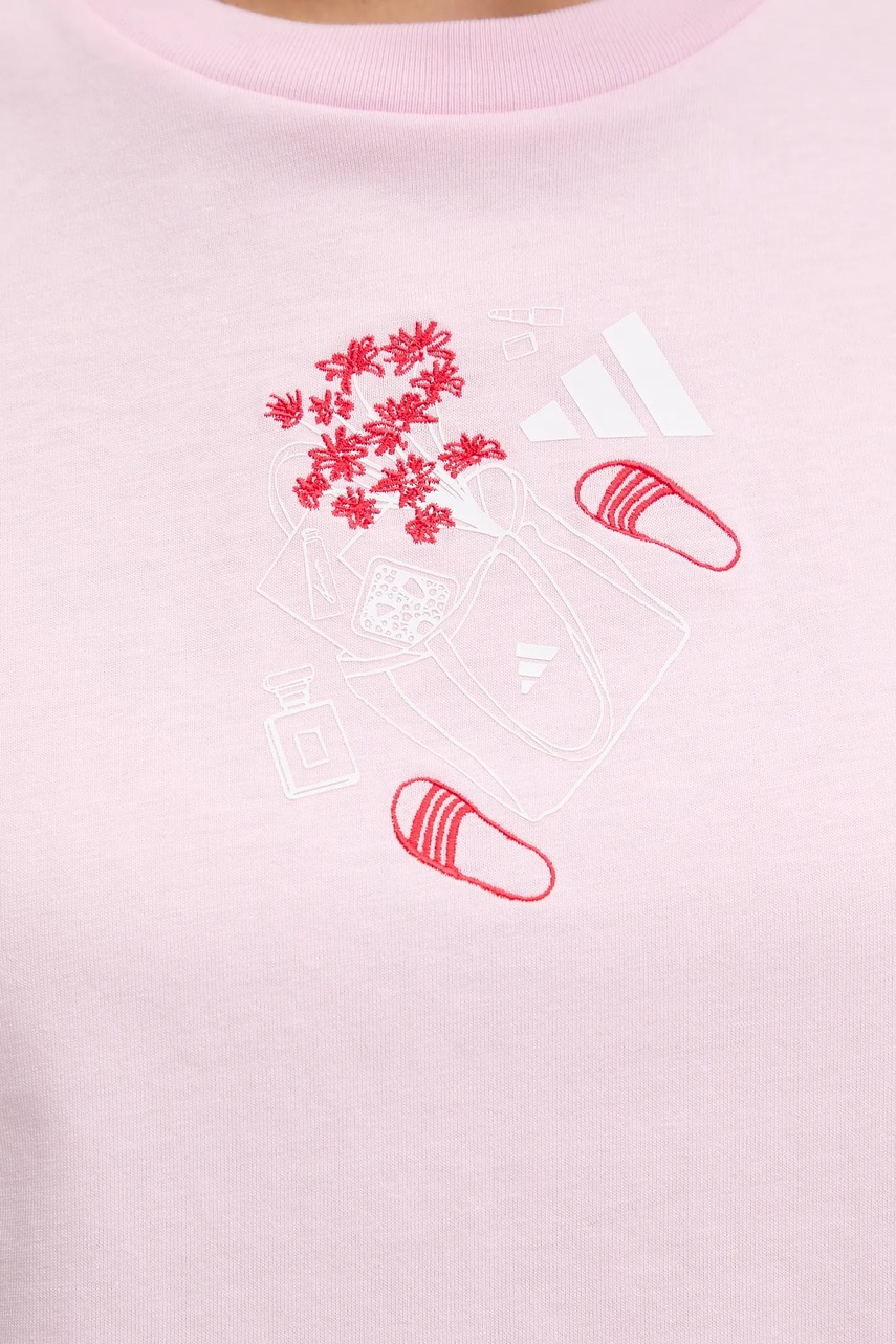 Bavlněné tričko adidas W MINI (obrázek 5)