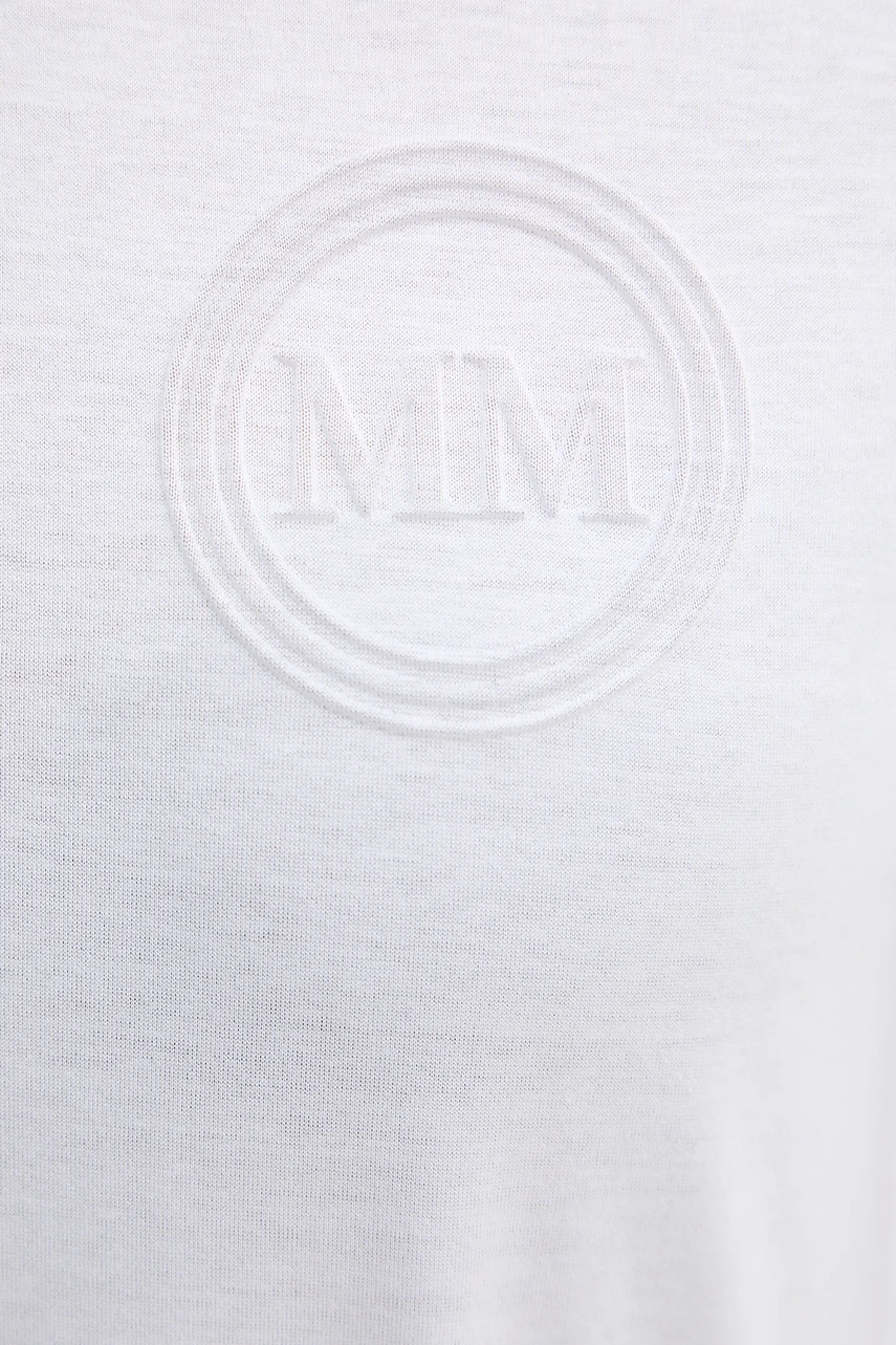 Βαμβακερό μπλουζάκι MM by Max Mara GATTONI φωτογραφία