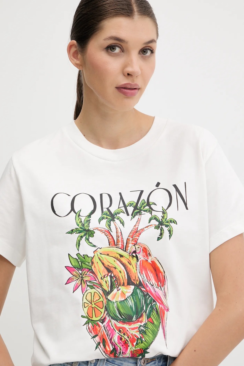 Βαμβακερό μπλουζάκι Farm Rio φωτογραφία