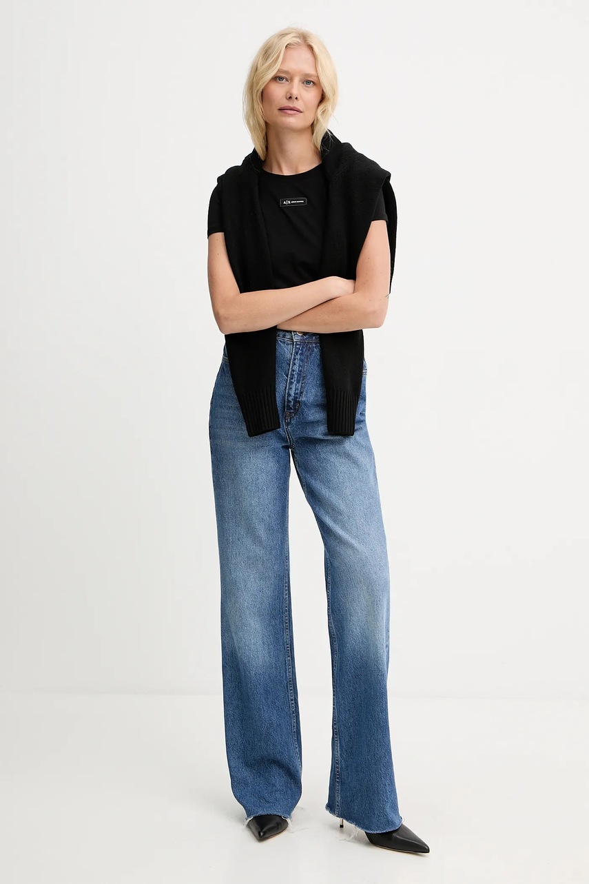 Футболка Armani Exchange цвет чёрный XW001362 AF16294 Футболка Armani Exchange цвет чёрный XW001362 AF16294