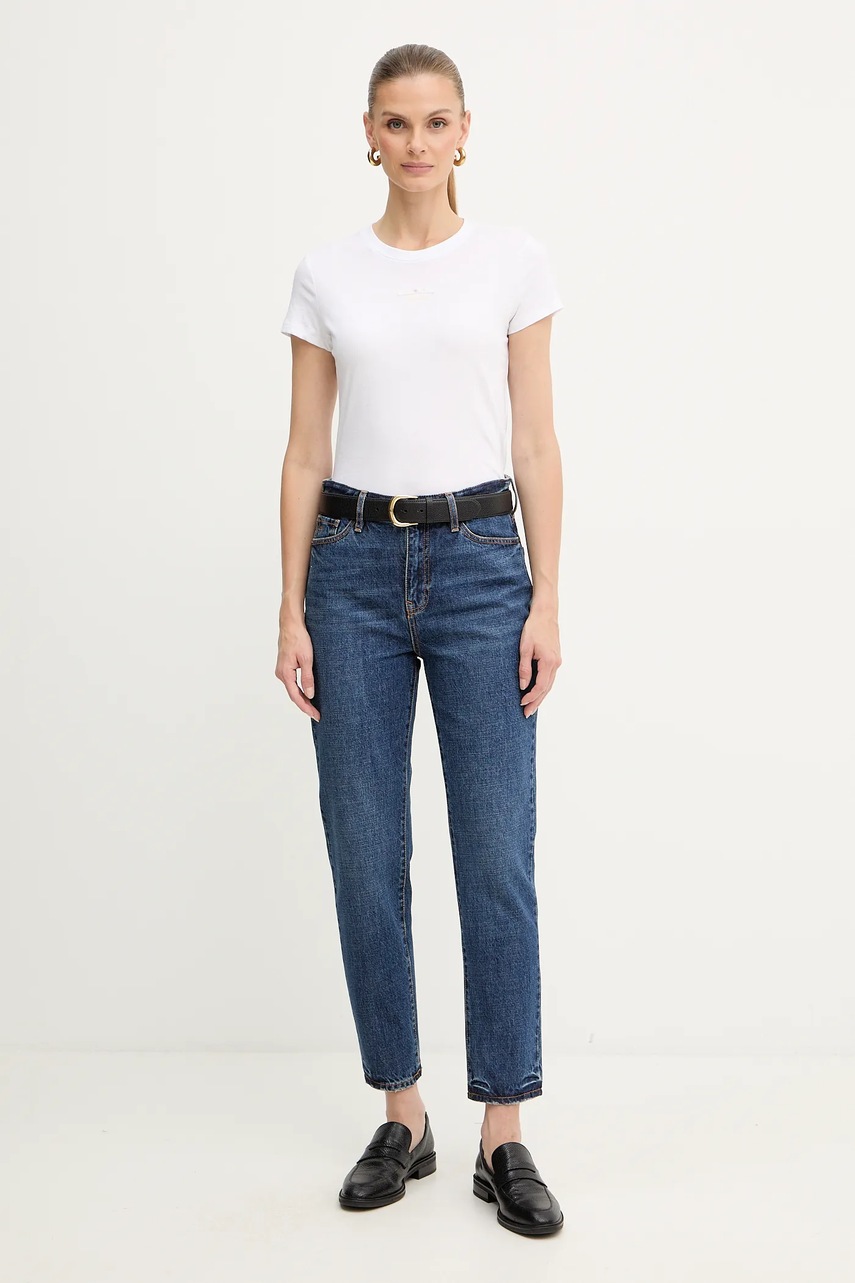 Хлопковая футболка Armani Exchange цвет белый XW001369 AF10356