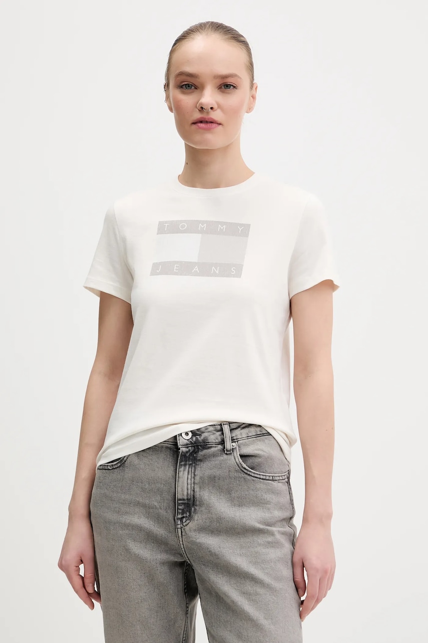 Tommy Jeans tricou din bumbac