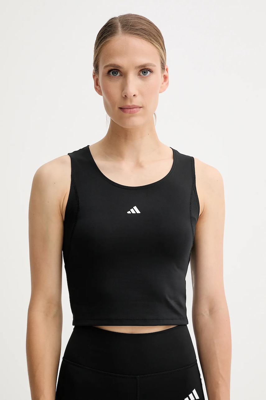 adidas Performance top de antrenament Techfit culoarea negru, IK7921