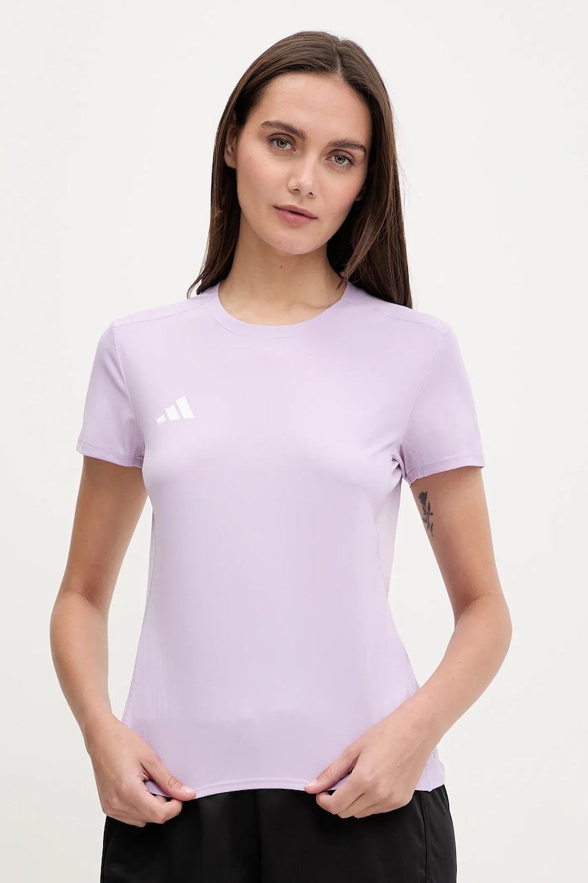 adidas Performance tricou de antrenament Adizero culoarea violet, JM8336