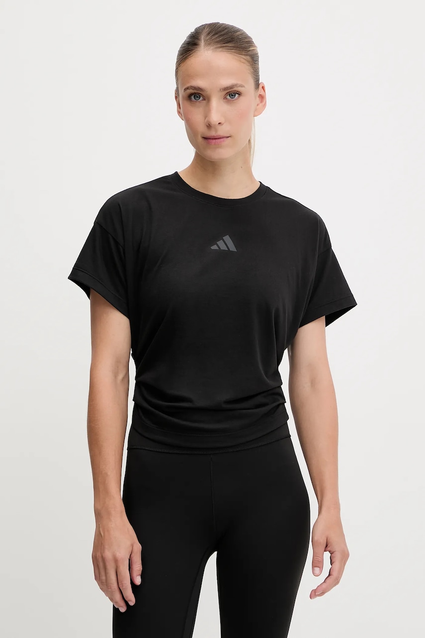 adidas Performance tricou de antrenament POWER culoarea negru, JX1190