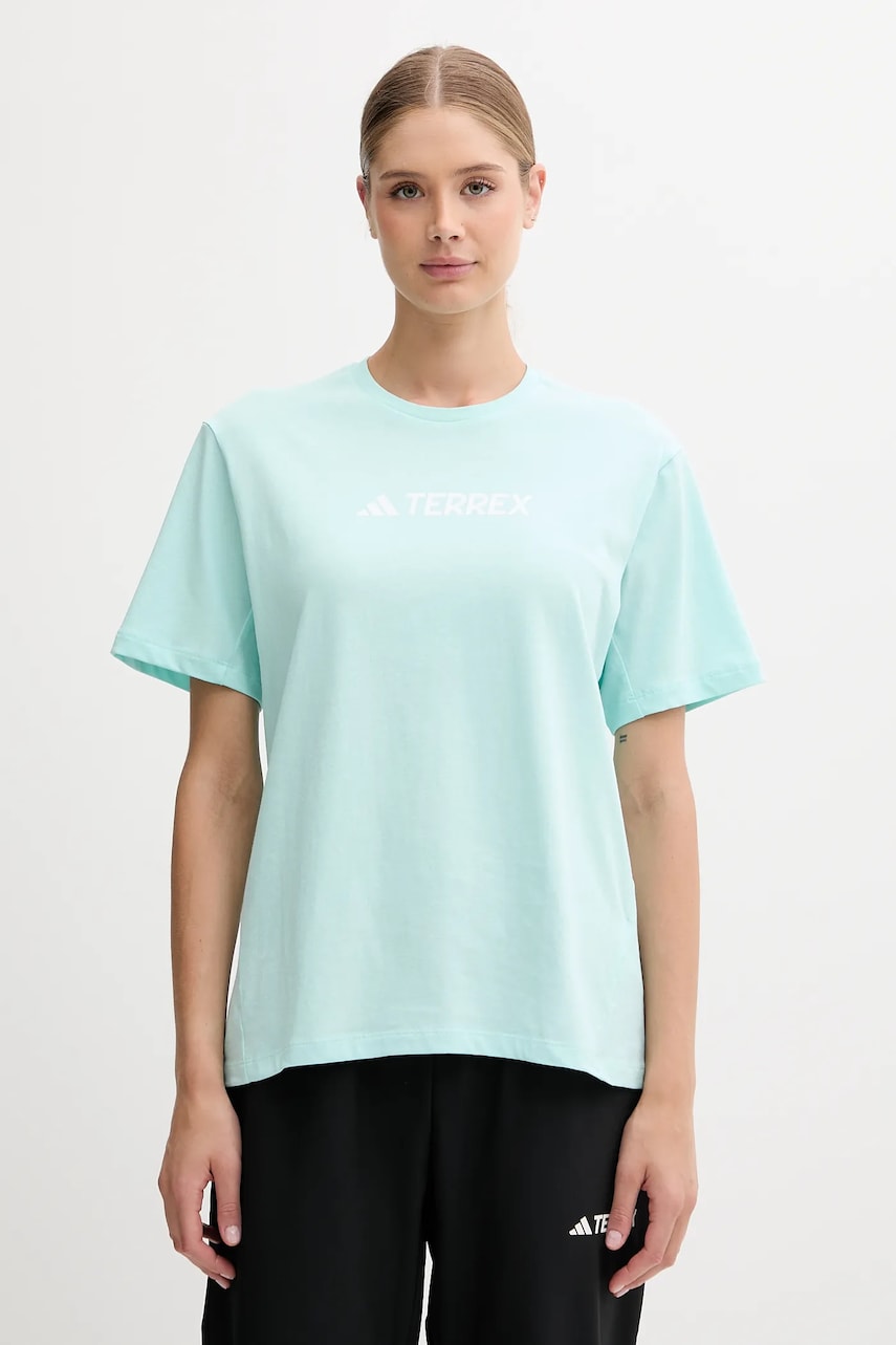 adidas TERREX tricou sport culoarea turcoaz, JM2816