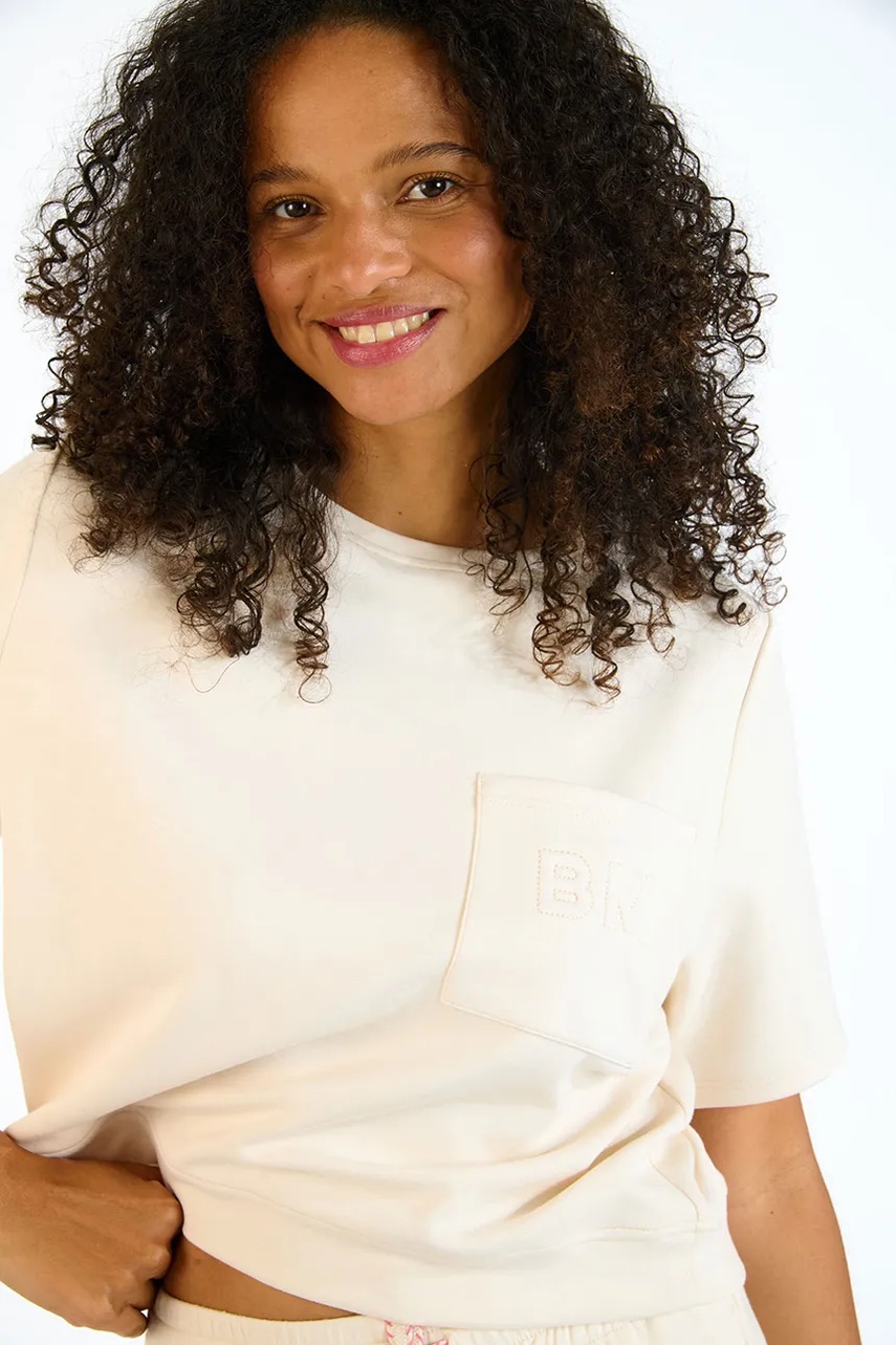 Футболка Banana Moon Bayjoy цвет бежевый JUNE.BAYJOY